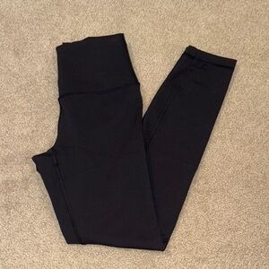 Lululemon Wunder Train HR Black High-Waisted Tight 25” Leggings size 4 EUC
